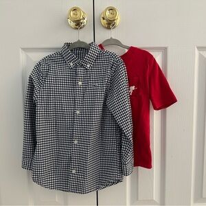 Vineyard Vines two (2) boys shirts.